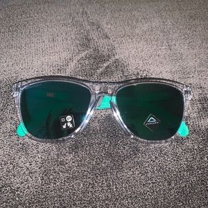 Oakley Green Frogskin Sunglasses